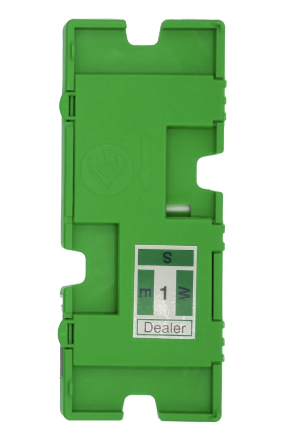 Royal Duplicate Bridge Boards Lt Green 1-32 set with Sticker